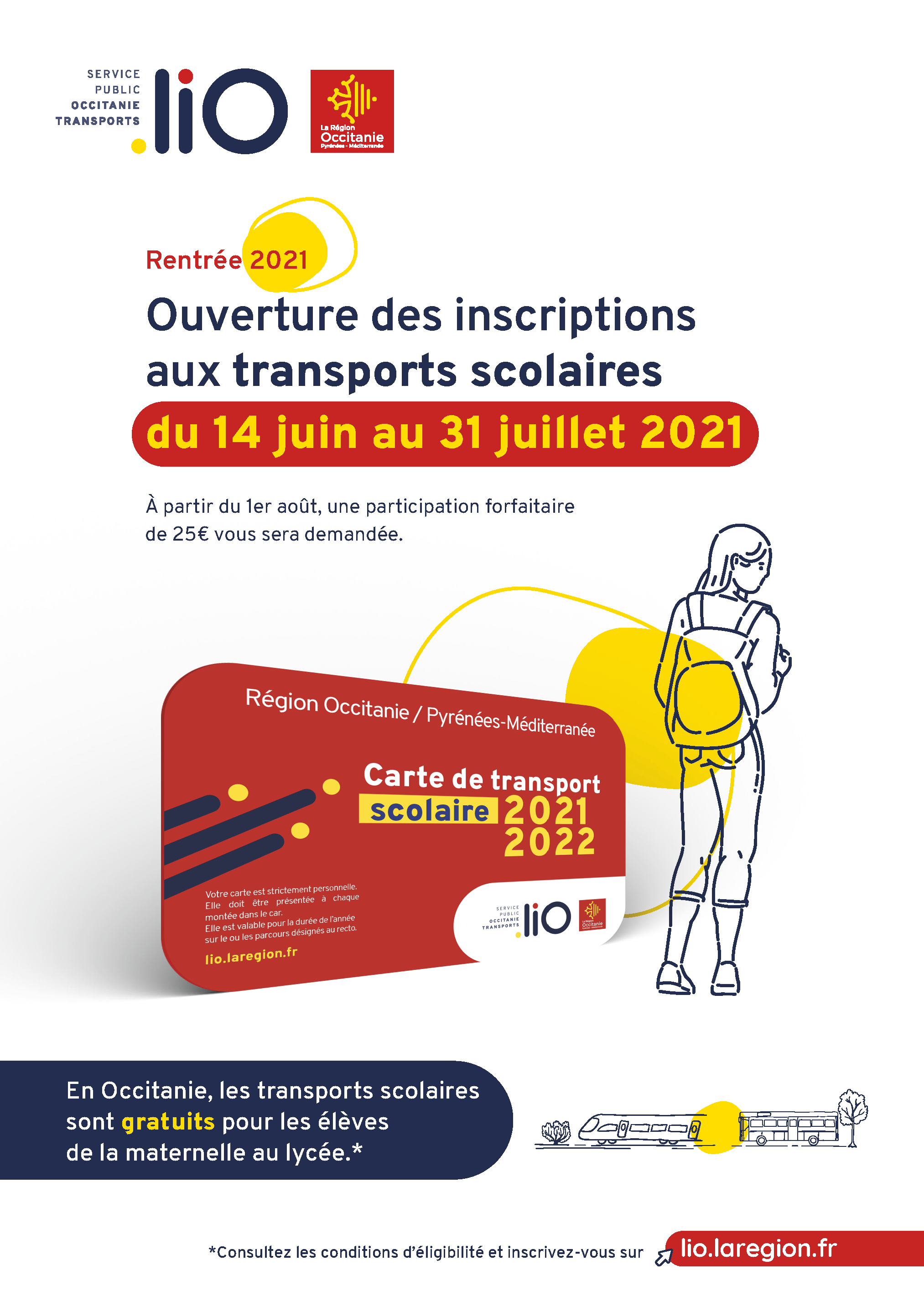 Lire la suite à propos de l’article Inscription transports scolaires