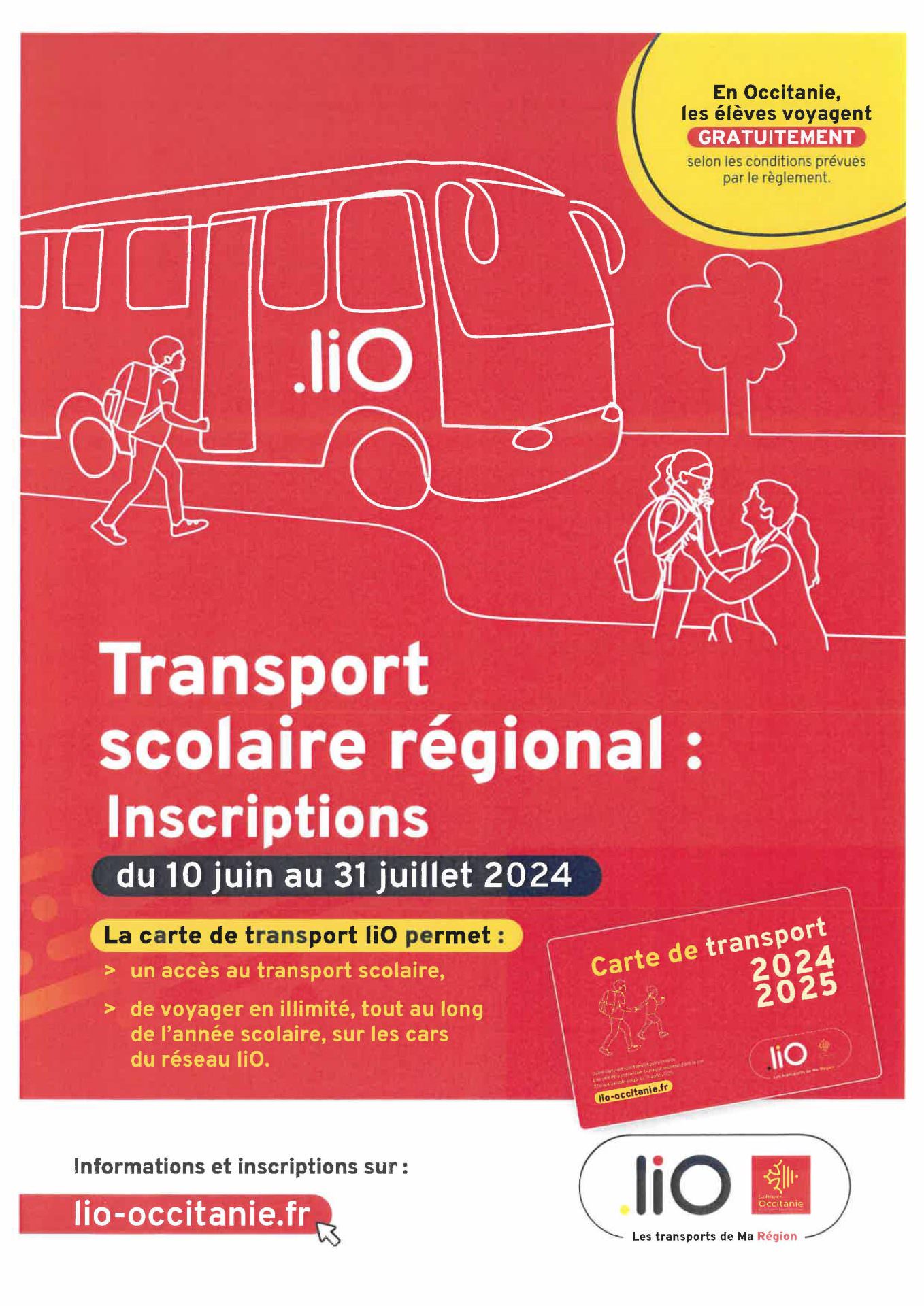 Lire la suite à propos de l’article Transport scolaire